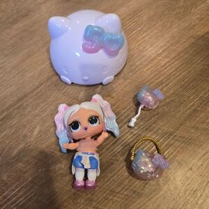 LOL Surprise OMG Doll Neonlicious and Accessories and Hello Kitty 50 anniversary